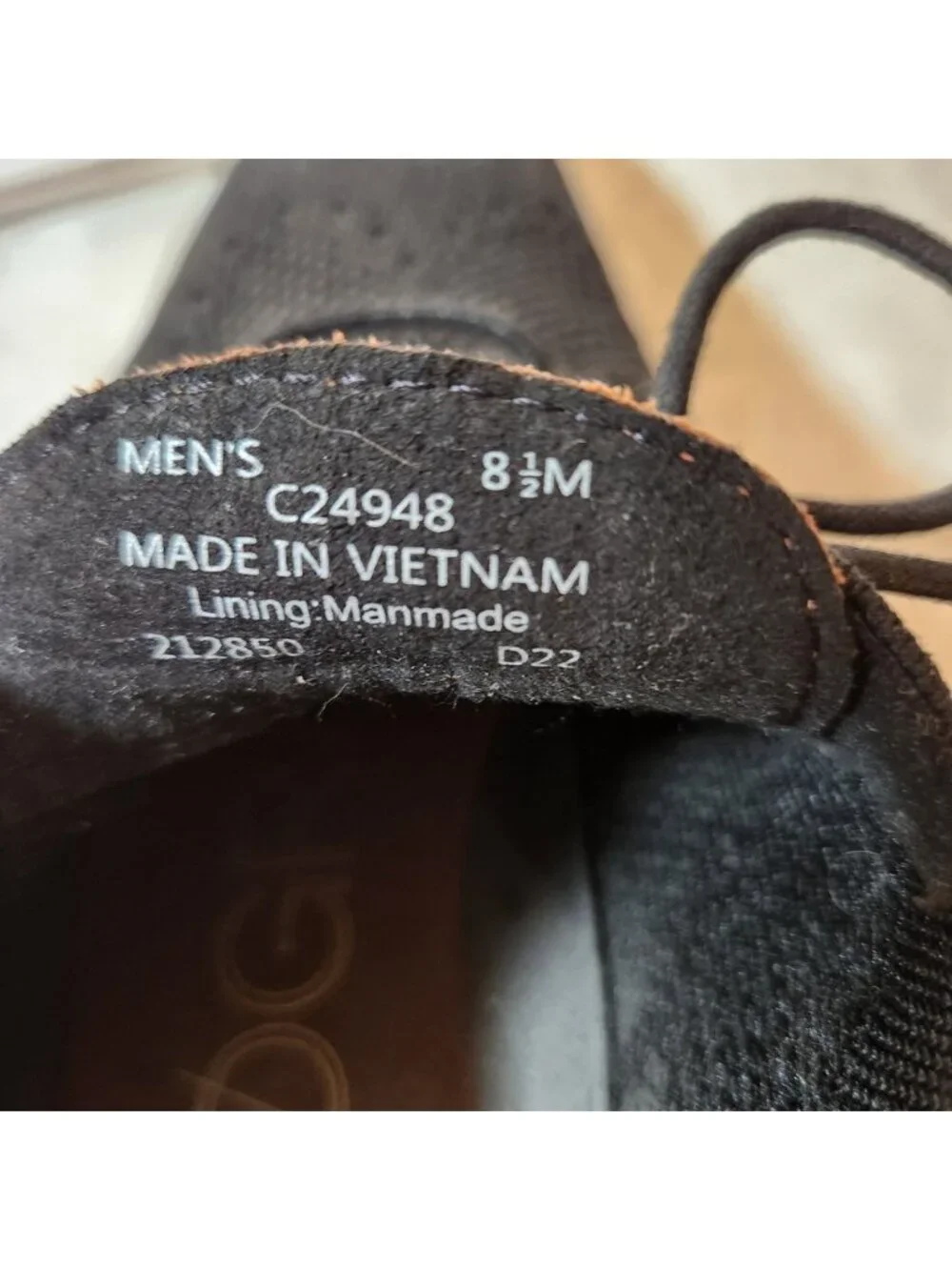 Cole Haan ZeroGrand Stitchlite Black Wingtip Oxford Shoes Mens 8.5 M